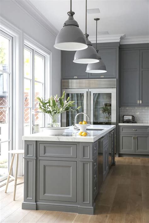 Gray Kitchen Cabinets With Wood Floors – Things In The Kitchen