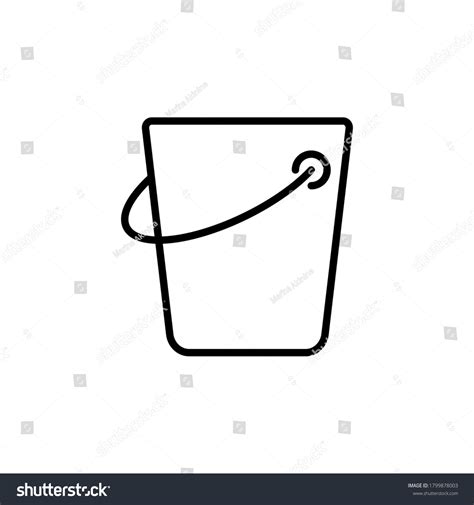 2,576 Bucket Of Water Line Drawing Images, Stock Photos & Vectors ...