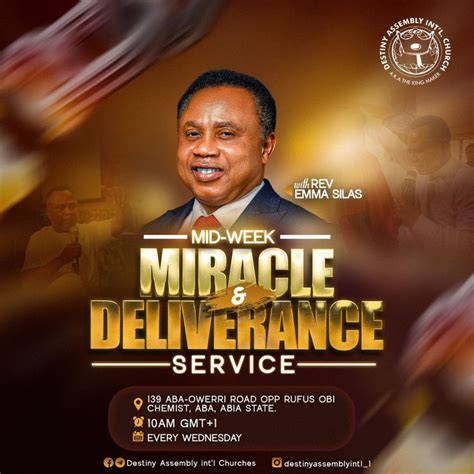 Miracle Service Flyer Design | Church graphic design, Album design, Flyer design