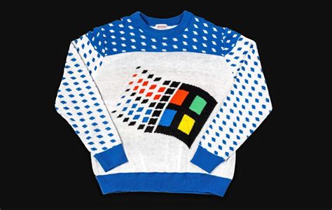 Microsoft releases Windows 95 ugly Christmas sweater | Boing Boing