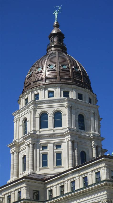 Kansas State Capitol Dome (Topeka, Kansas) | This lovely sta… | Flickr