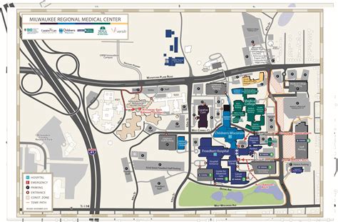 Froedtert Hospital Campus Map