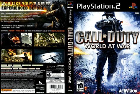 Filmes Prediletos Nota 10 PS2: PS2 Call Of Duty World At War