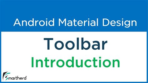 #3.1 Android Toolbar example. Getting started with Material Design ...