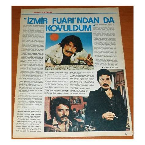 Ferdi tayfur gazete küpürü – Artofit