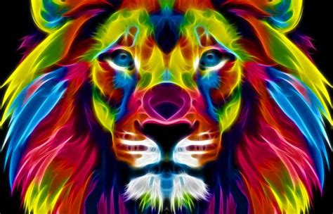 Free download Rainbow Lion Wallpaper [500x750] for your Desktop, Mobile & Tablet | Explore 43 ...