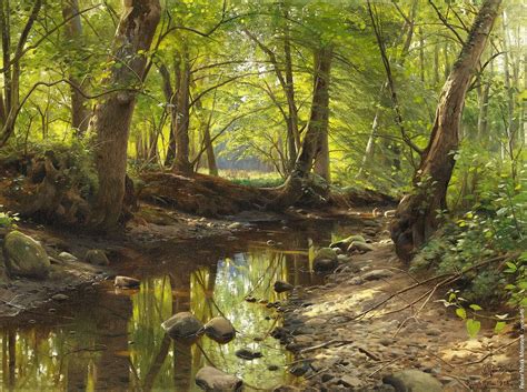 182 Oil Paintings By Danish Artist Peder Mork Monsted