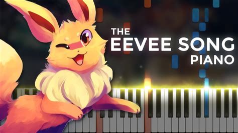 The Eevee Song | LyricWulf Piano Tutorial on Synthesia Acordes - Chordify