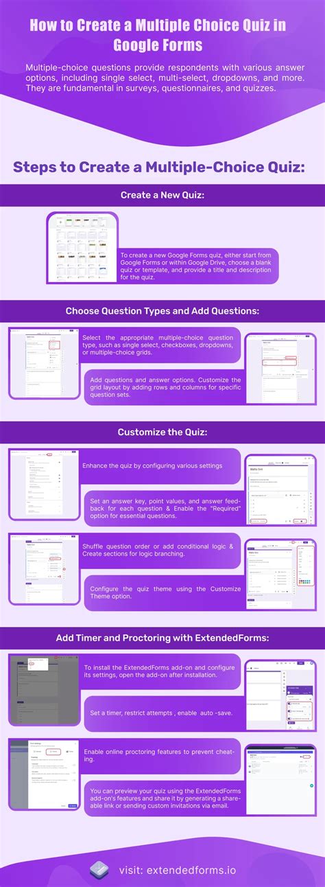 How to Create a Multiple Choice Quiz in Google Forms? (4 Easy Steps) - Extended Forms