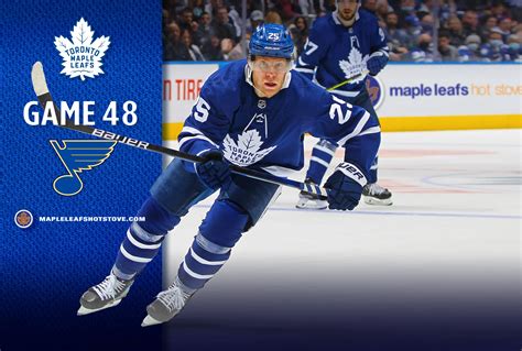 Toronto Maple Leafs vs. St. Louis Blues – Game #48 Preview, Projected ...