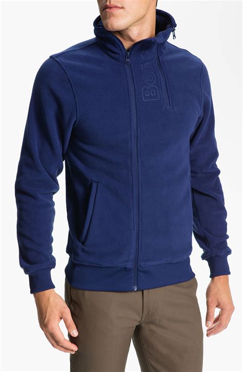 Bench Handray Fleece Jacket in Blue for Men (blue depths) | Lyst