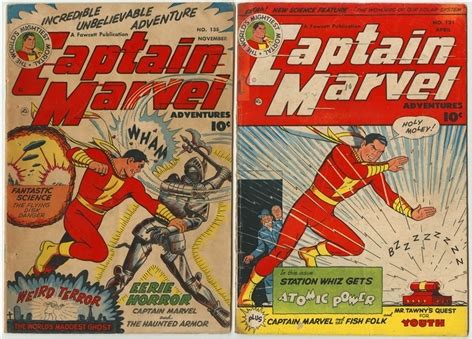 Lot Detail - 1940s Fawcett "Captain Marvel" Comic Book Collection (43)