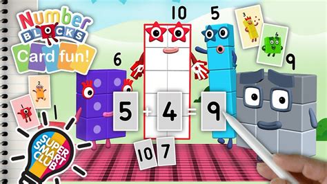 CBeebies Numberblocks 3 New Number Blocks Games To Play! 52 Activity Cards Educational Toys Toys