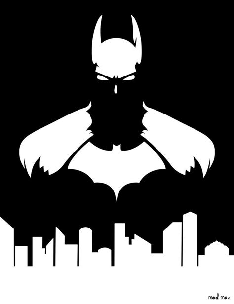 Batman Wall Art, Batman Artwork, Batman Wallpaper, Stencil Art, Stencils, Batman Party ...