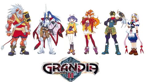 Grandia II Characters by CatCamellia on DeviantArt