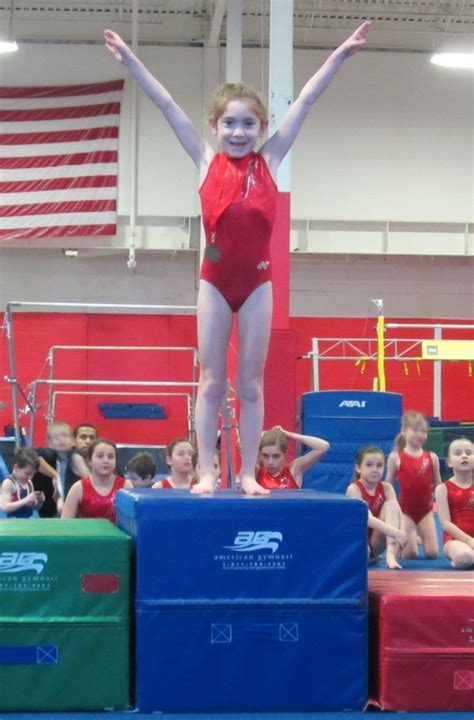 Evan and Lauren's Cool Blog: 3/17/13: Lauren's Gymnastics Exhibition Meet at GymStreet USA