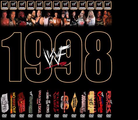 WWE DVD COLLECTION SPINE 1998 by FusionDesignings on DeviantArt