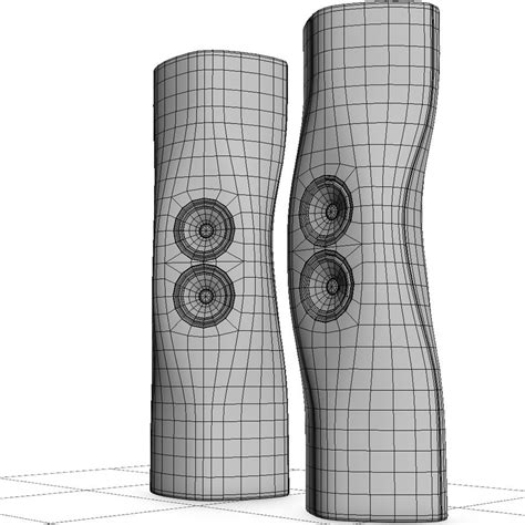 KEF Muon speakers 3D Model $30 - .max .obj - Free3D