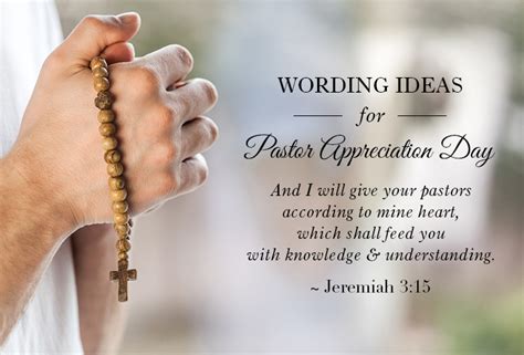 Wording Ideas for Pastor Appreciation Day | Pastor-Gifts.com