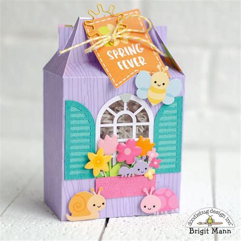 Doodlebug Design Inc Blog: SIMPLY SPRING | Gift Set with Brigit Window Box Flowers, Flower Boxes ...