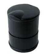 Buy Sunrise Black Pbt Portable Led Ashtray Cup Holder For Cars (Pack Of ...