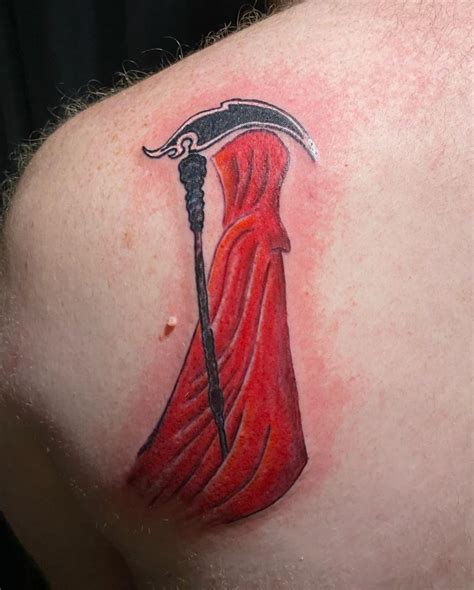 30+ Scythe Tattoo Ideas for a Sharp Edge on Self-Expression - 100tattoos.com