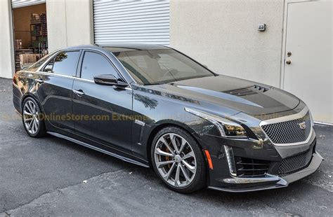 Carbon Fiber Aerodynamic Full Extension Body Kit | 16-Up Cadillac CTS-V ...