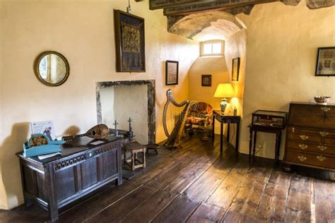 Musical Instruments in One of the Rooms in Crathes Castle, Scotland ...