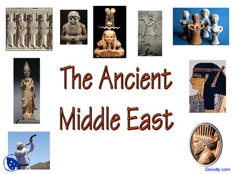 Ancient Middle East - Ancient History - Lecture Slides - Docsity