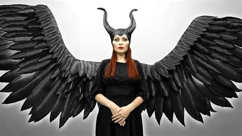 Cosplay Maleficent Costume With Moving Wings - YouTube