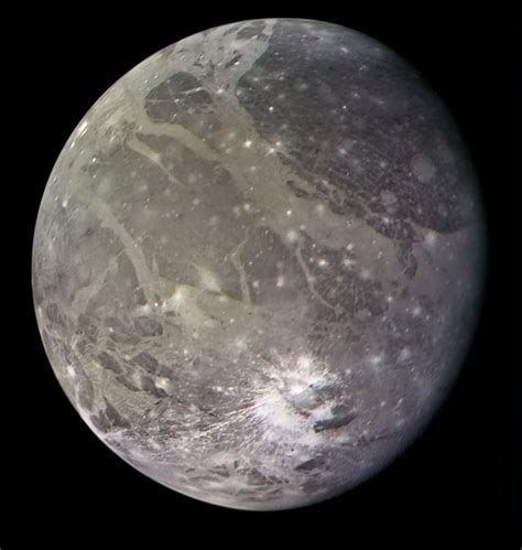 Ganymede in color from Voyager 2 | The Planetary Society