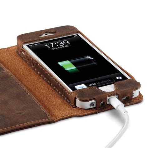 Collatio iPhone 5 Case + Wallet // Chestnut - Acase - Touch of Modern