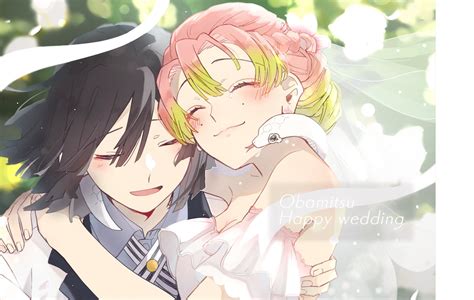 Obanai & Mitsuri's Wedding : r/DemonSlayerAnime