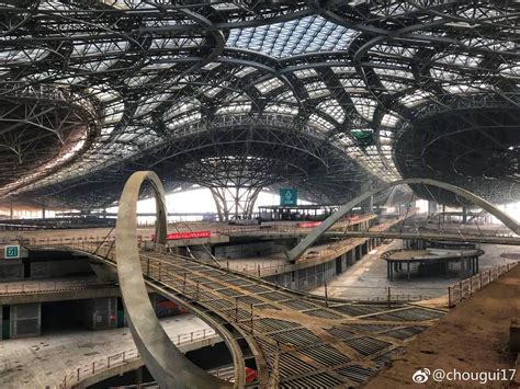 The new Beijing airport under construction : r/pics