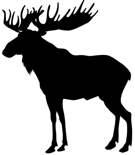 Elk Deer Moose Silhouette Clip art - Polygon Cliparts png download - 1768*1667 - Free ...