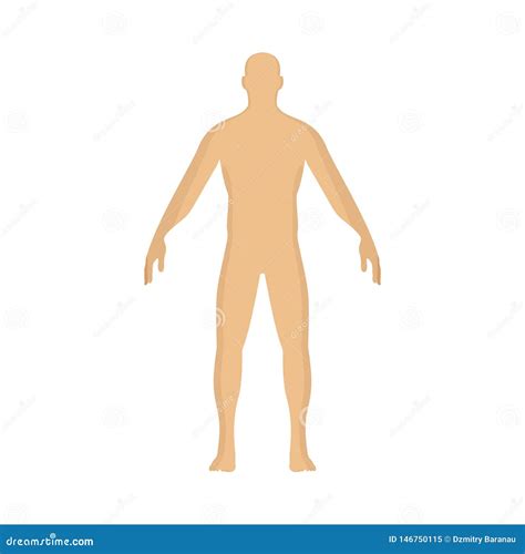 Man Person Vector Cartoon Illustration Human Character. Standing ...