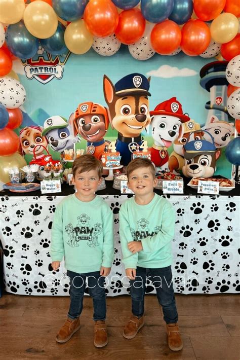 How to create a fun Paw Patrol birthday party - Coco's Caravan