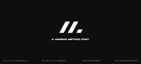 HANSON BOLD (FREE FONT) :: Behance