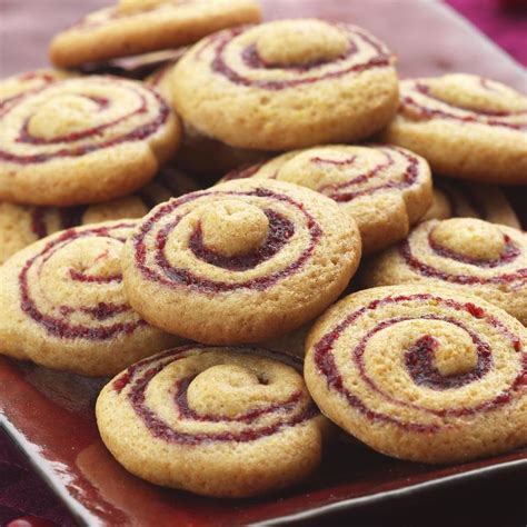 Cranberry-Honey Spice Pinwheel Cookies Recipe - EatingWell