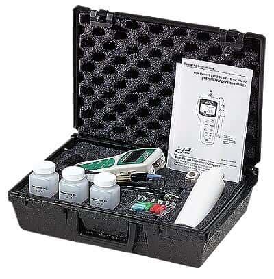 Cole-Parmer basic pH/mV/temperature meter kit with all-in-one electrode ...