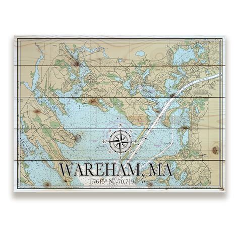 Wareham, MA Pallet Map – MapMom