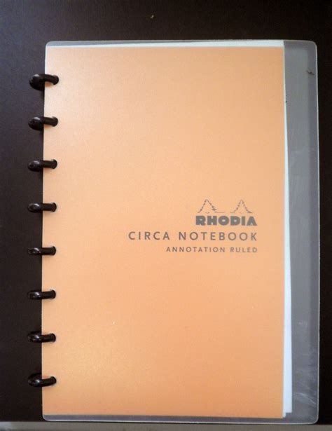 Pocket Blonde: Levenger's Junior Rhodia Circa Notebook