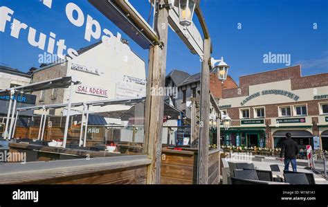 La Cote d'Opale café-restaurant, Le Crotoy, Bay of Somme, Somme, Hauts-de-France, France Stock ...