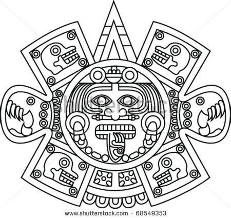 Printmaking 2nd, 3rd, 4th - Lessons - TES | Símbolos aztecas, Aztecas ...