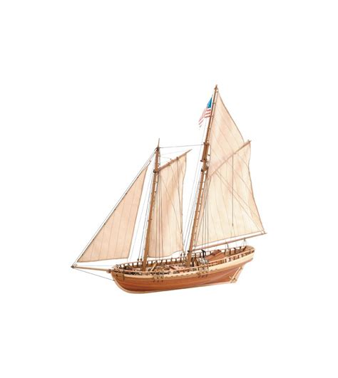 Instructions for Wooden Ship Model Virginia American Schooner 1/41