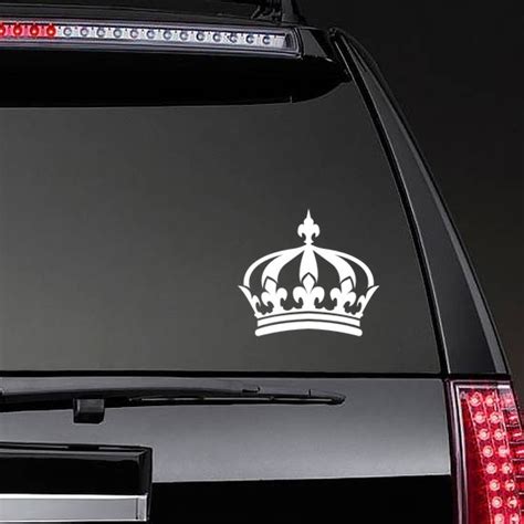 Vibrant, High-Quality Royal Crown Stickers