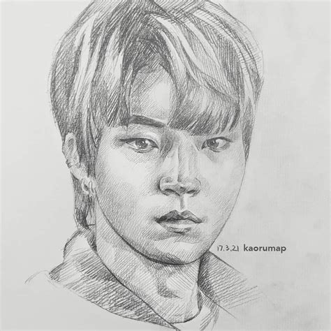 My drawing Han Seo Joon from True Beauty, played by Hwang In Yeop. Hope you guys like it :) : r ...