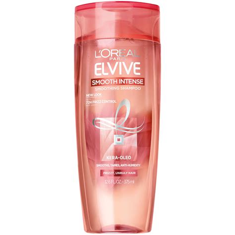 L'Oreal Paris Elvive Smooth Intense Smoothing Shampoo, 12.6 fl. oz. - Walmart.com