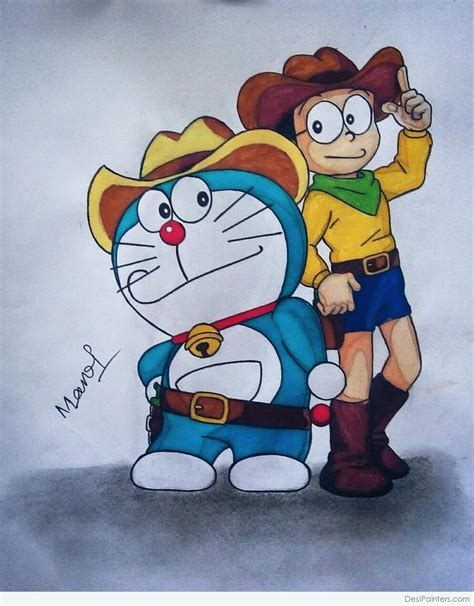 Doraemon Pencil Sketch Drawing: A Step-by-Step Guide for Beginners