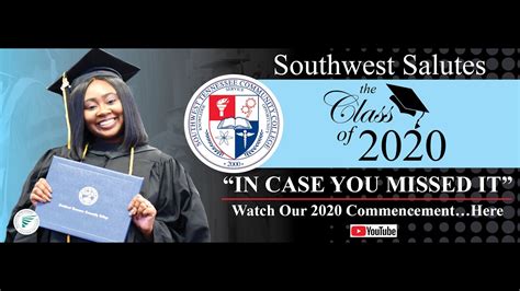 Southwest Tennessee Community College 2020 Commencement - YouTube